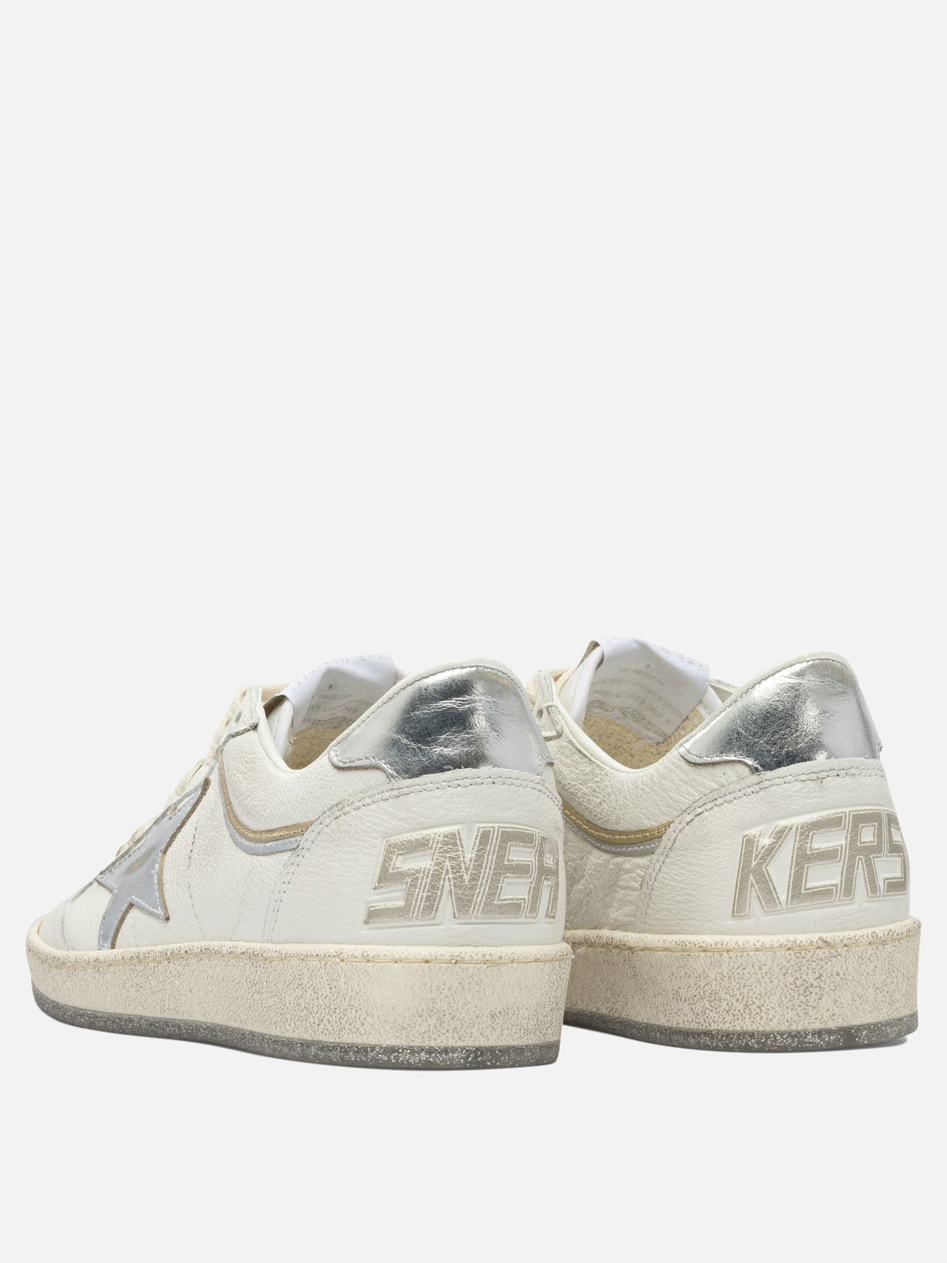Low top sneakers 85% goat leather 8% polyamide 7% cow leather - 100% rubber  White - Golden Goose Women | PDP | VIETTI Online Store | Zoom-Modal_4
