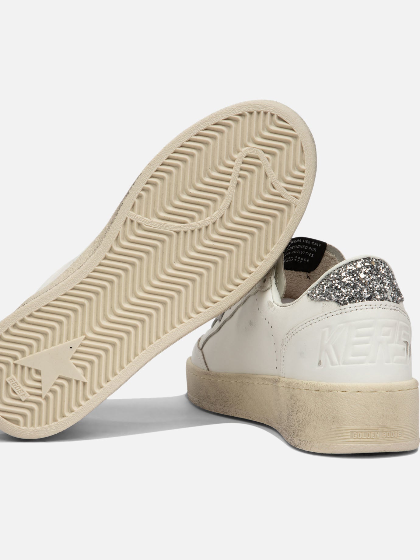 Low top sneakers 97% cow leather 2% polyethylene 1% cotton - 100% rubber  White - Golden Goose Women | PDP | VIETTI Online Store | thumbnail_5
