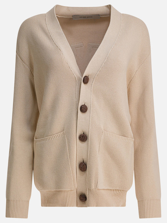 Cardigan Solid colour  Beige - Golden Goose Donna | PLP | VIETTI Online Store 
