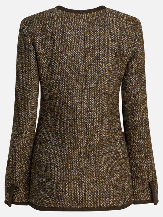 Blazer Tweed  Marrone - Golden Goose Donna | PLP | VIETTI Online Store | 2
