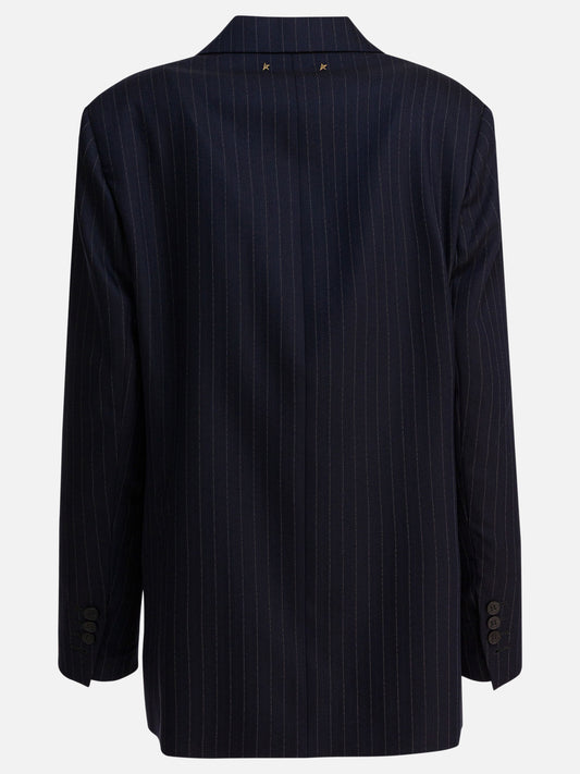 Blazer Pinstriped  Blu - Golden Goose Donna | PDP | VIETTI Online Store | 2
