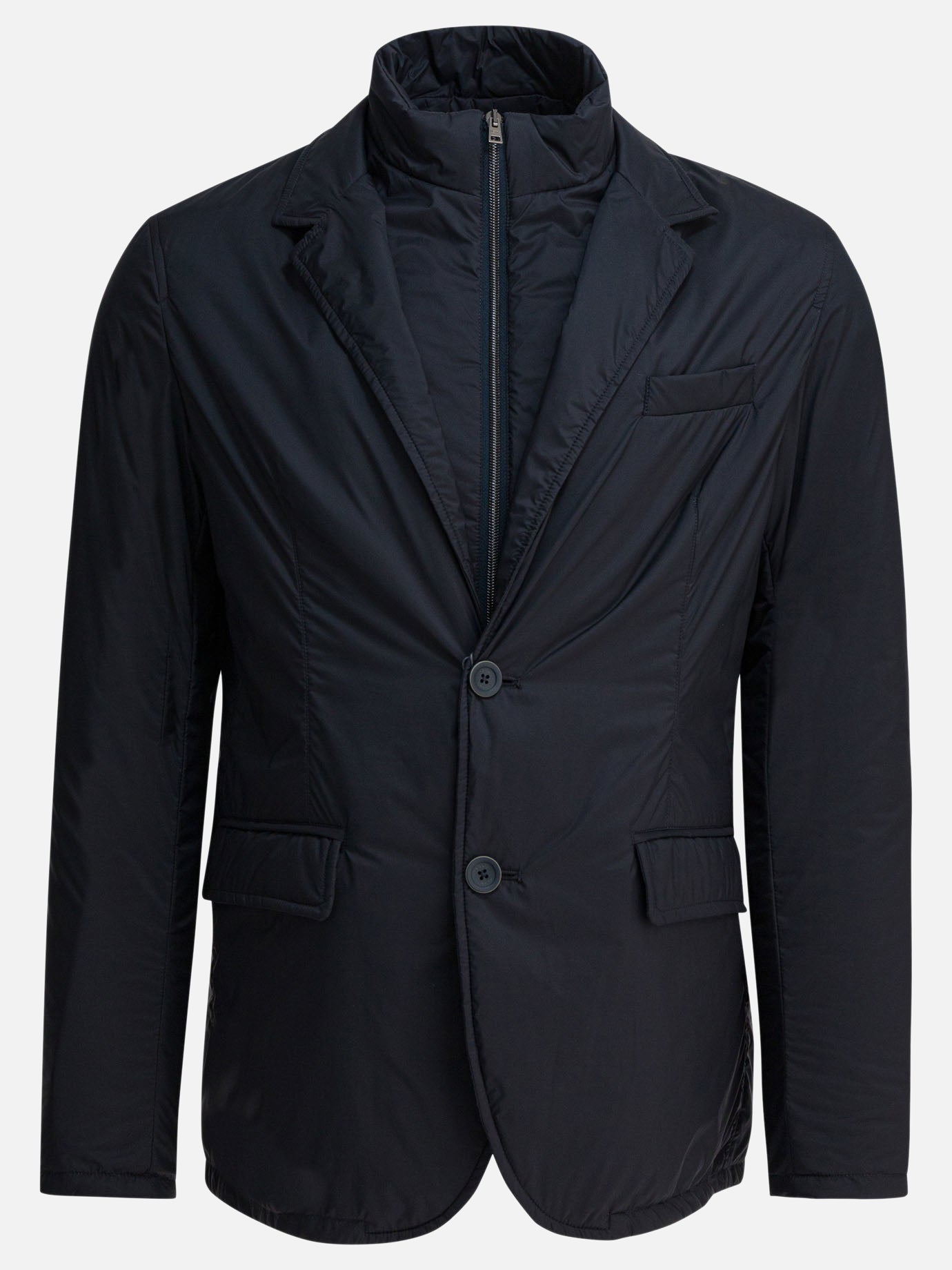 Blazer Solid colour  Blu - Herno Uomo | PDP | VIETTI Online Store | Zoom-Modal
