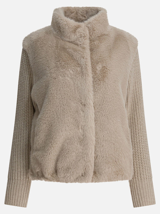 Quilted & Utility Jackets Tinta unita  Beige - Herno Women | PLP | VIETTI Online Store 
