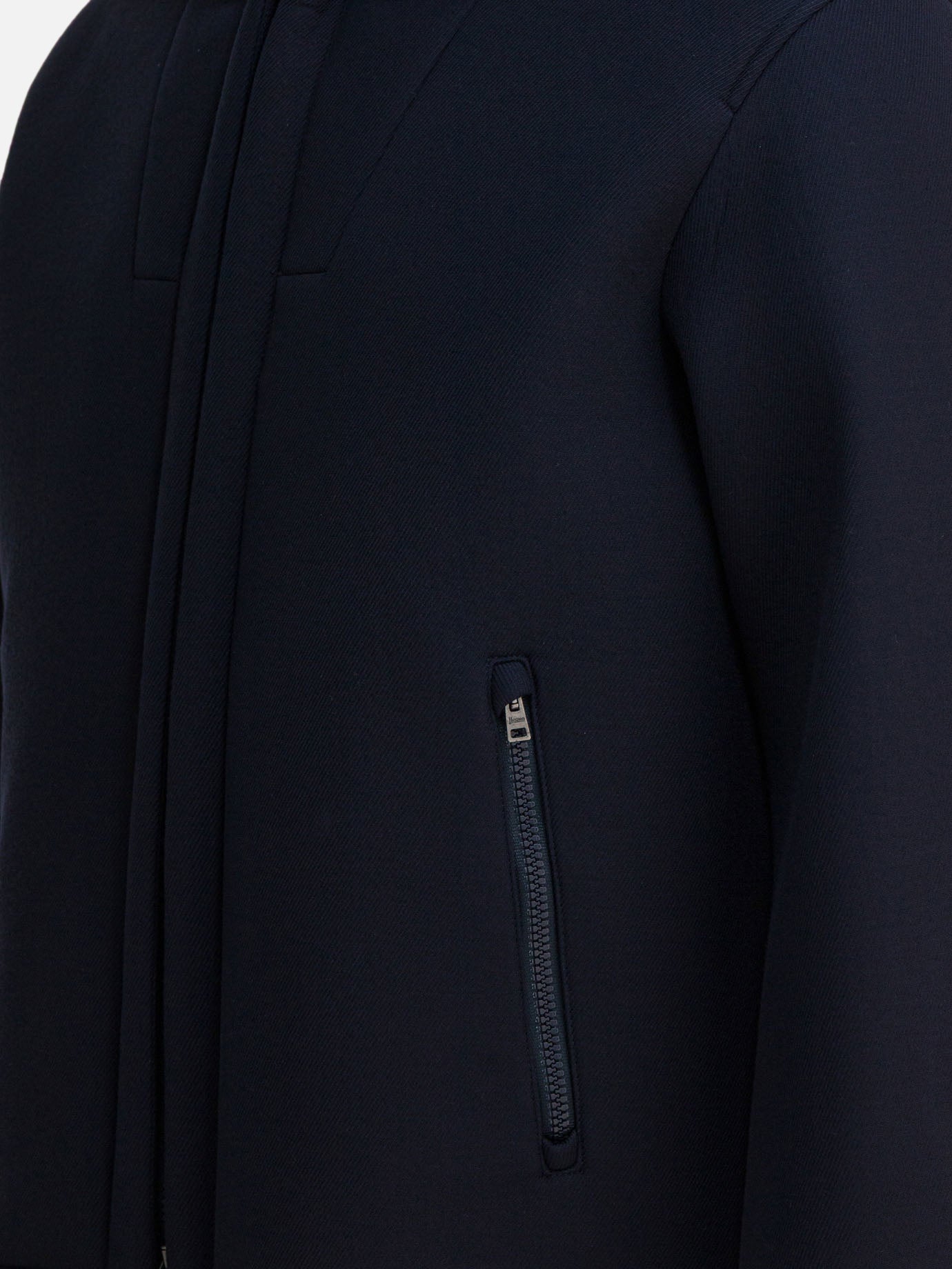 Cappotti corti Solid colour  Blu - Herno Uomo | PDP | VIETTI Online Store | thumbnail_4