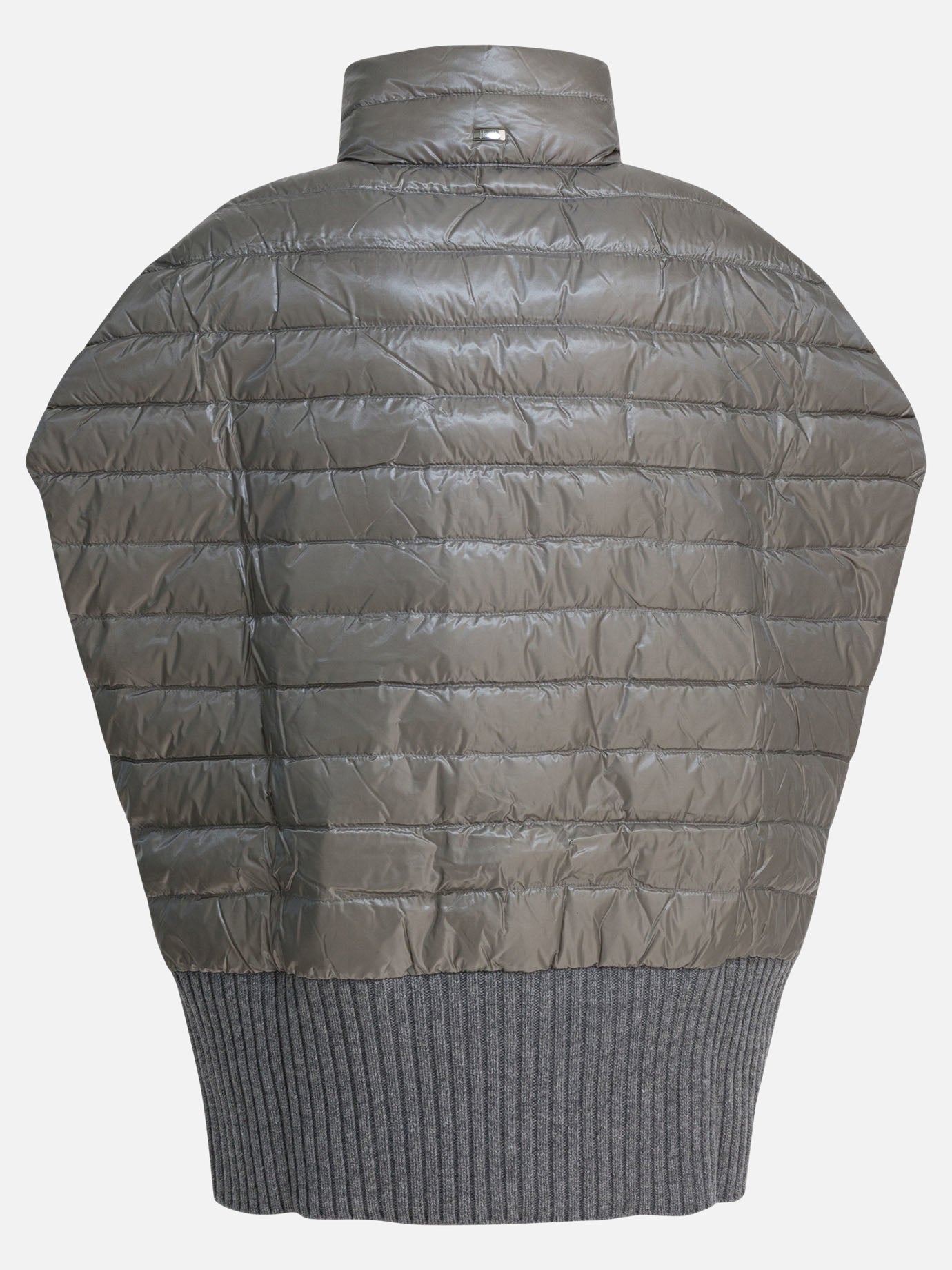 Capes Solid colour  Grey - Herno Women | PDP | VIETTI Online Store | Zoom-Modal_2
