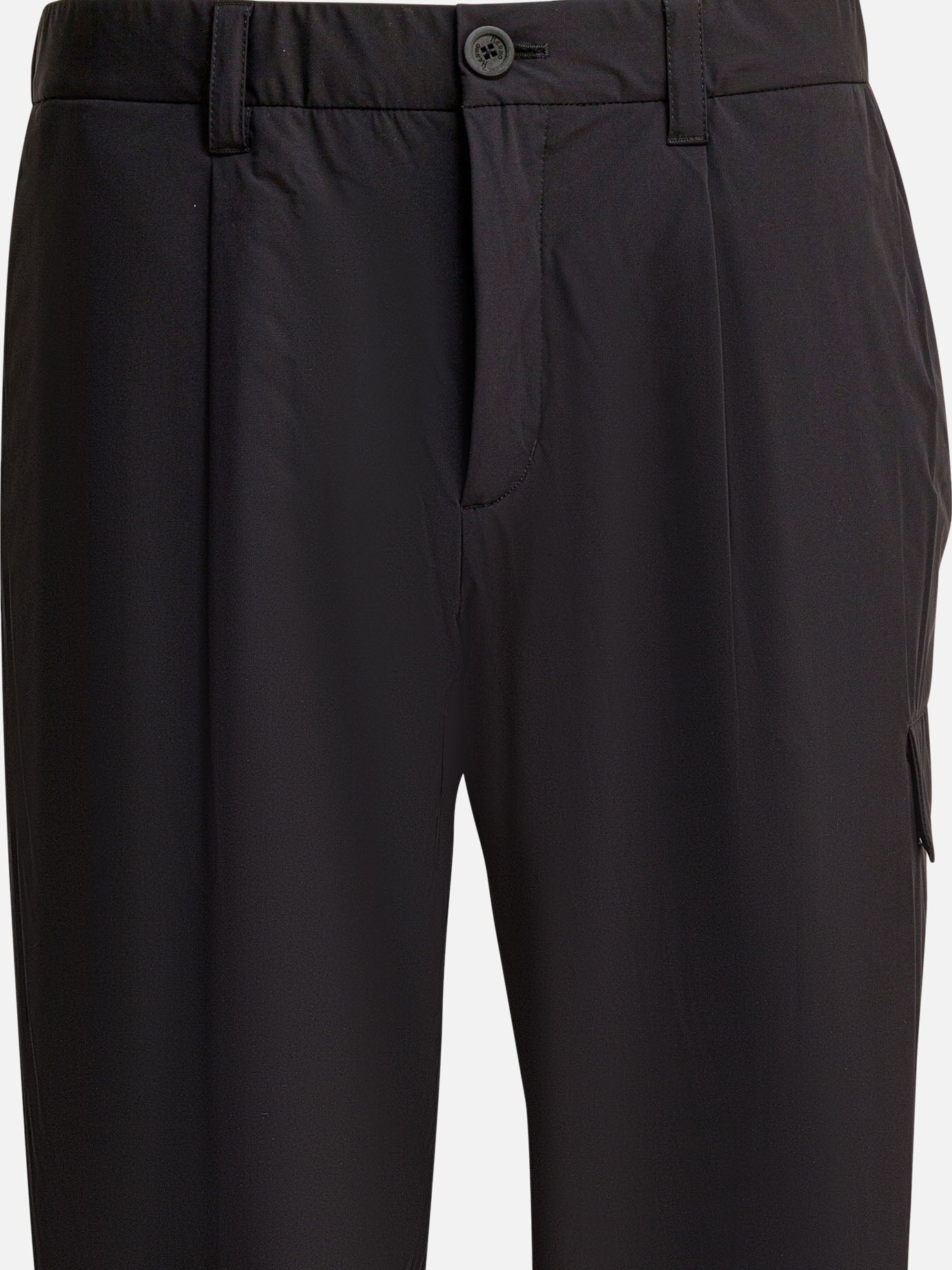 Cargo & parachute trousers Solid colour  Black - Herno Men | PDP | VIETTI Online Store | thumbnail_3