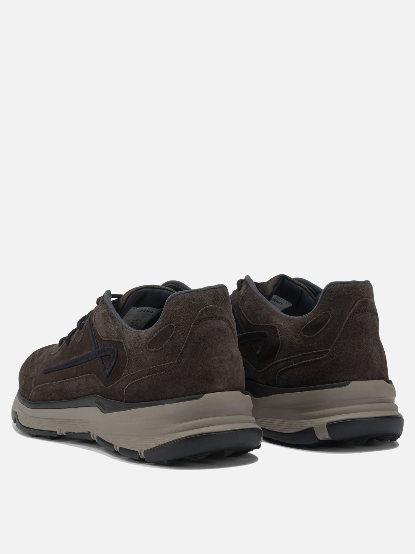 Low top sneakers 100% leather - 100% rubber  Brown - Herno Men | PDP | VIETTI Online Store | thumbnail_4