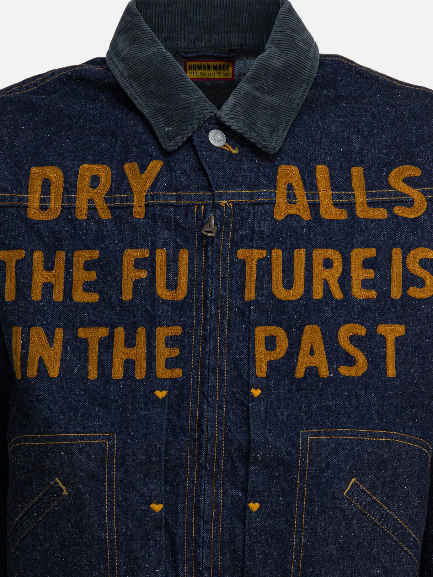Denim jackets Solid colour  Blue - Human Made Men | PDP | VIETTI Online Store | thumbnail_3