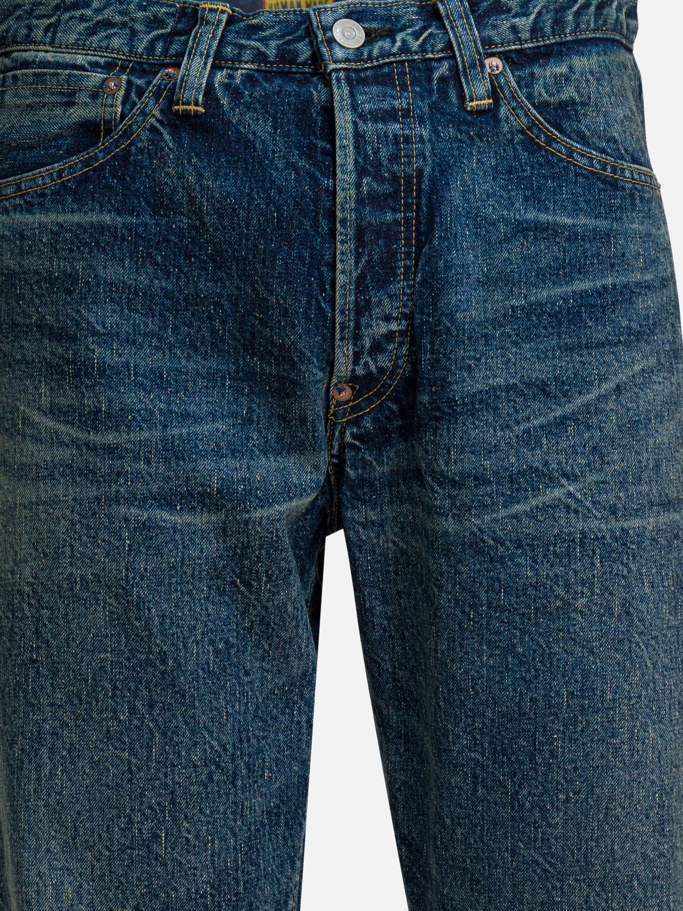 Straight-leg jeans Solid colour  Blue - Human Made Men | PDP | VIETTI Online Store | Zoom-Modal_3

