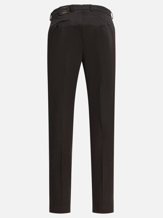 Tailored trousers Solid colour  Brown - Incotex Men | PLP | VIETTI Online Store | 2
