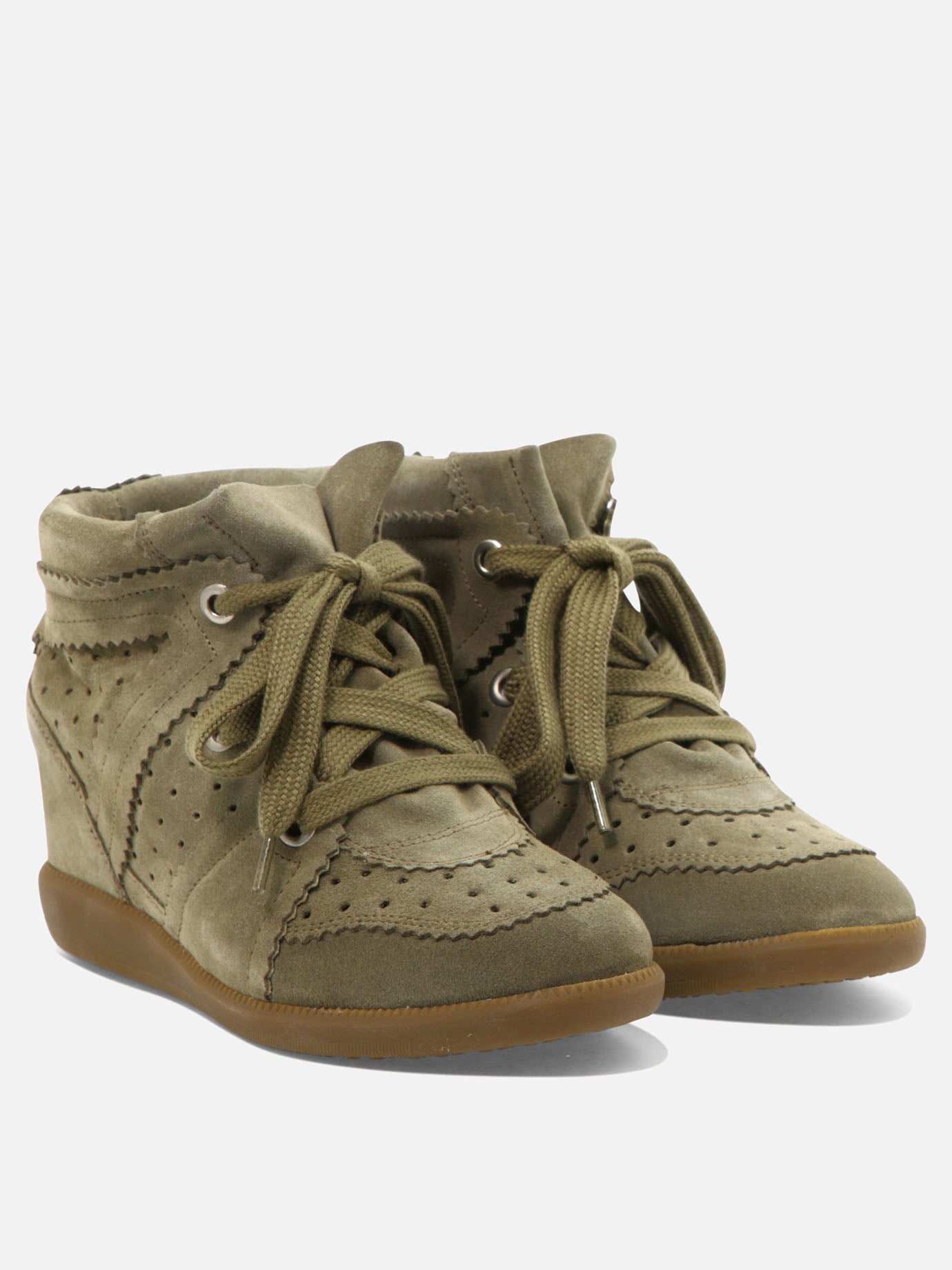 Isabel Marant &quot;Bobby&quot; sneakers 19730987_36 Green thumbnail_2