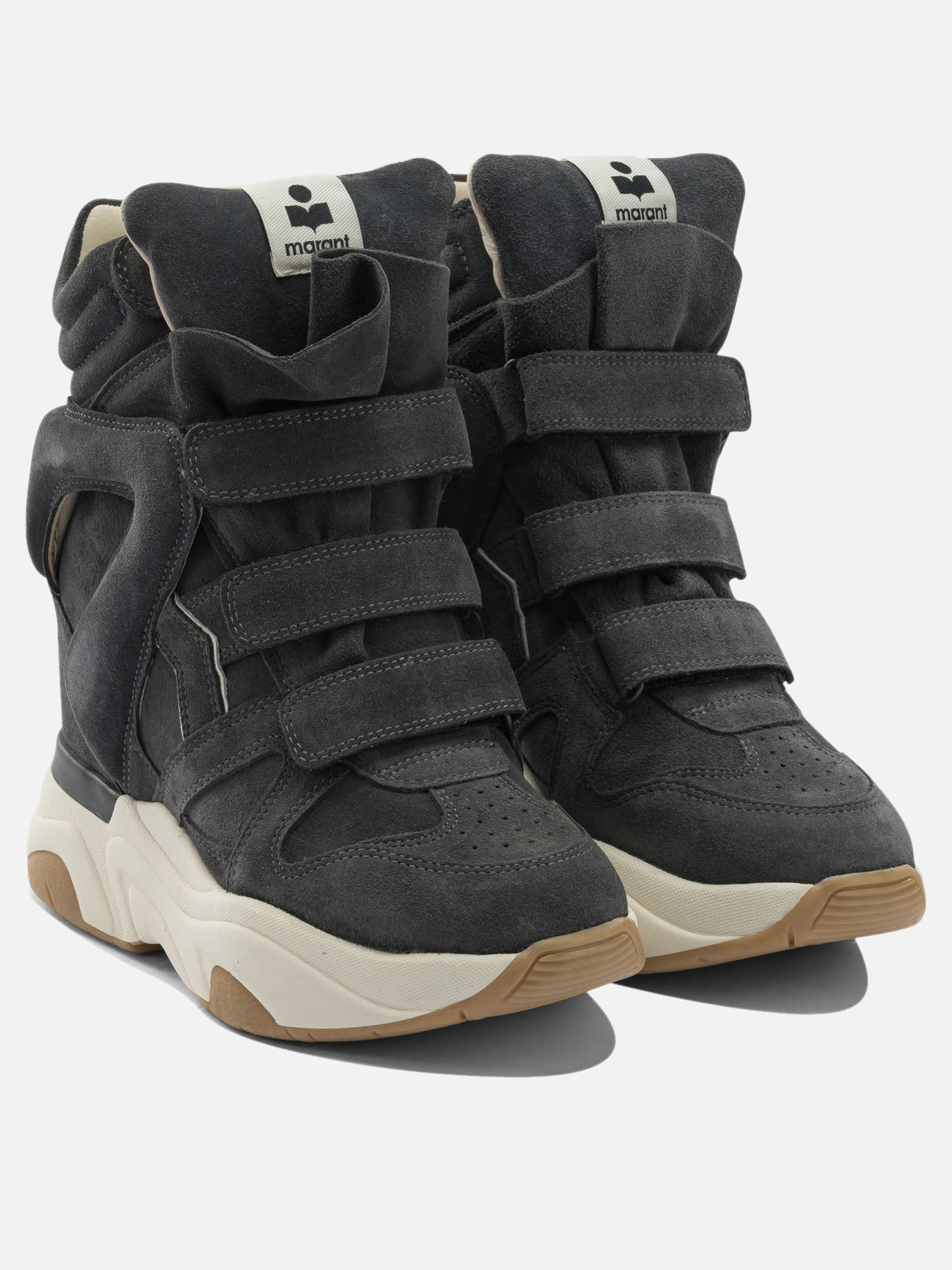 Sneaker alte 24HBK0009FA  Grigio - Isabel Marant Donna | PDP | VIETTI Online Store | thumbnail_2