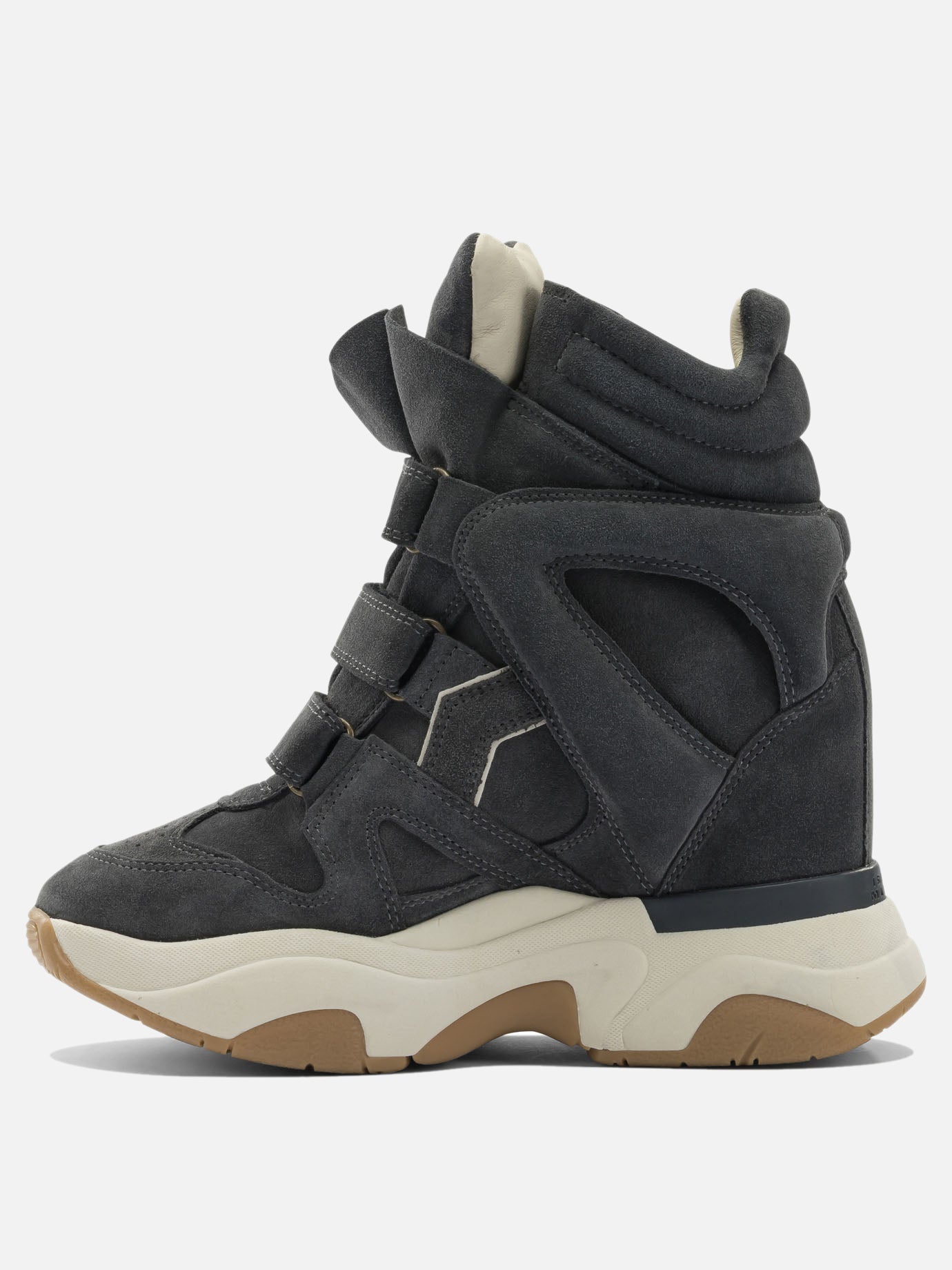 Sneaker alte 24HBK0009FA  Grigio - Isabel Marant Donna | PDP | VIETTI Online Store | thumbnail_3