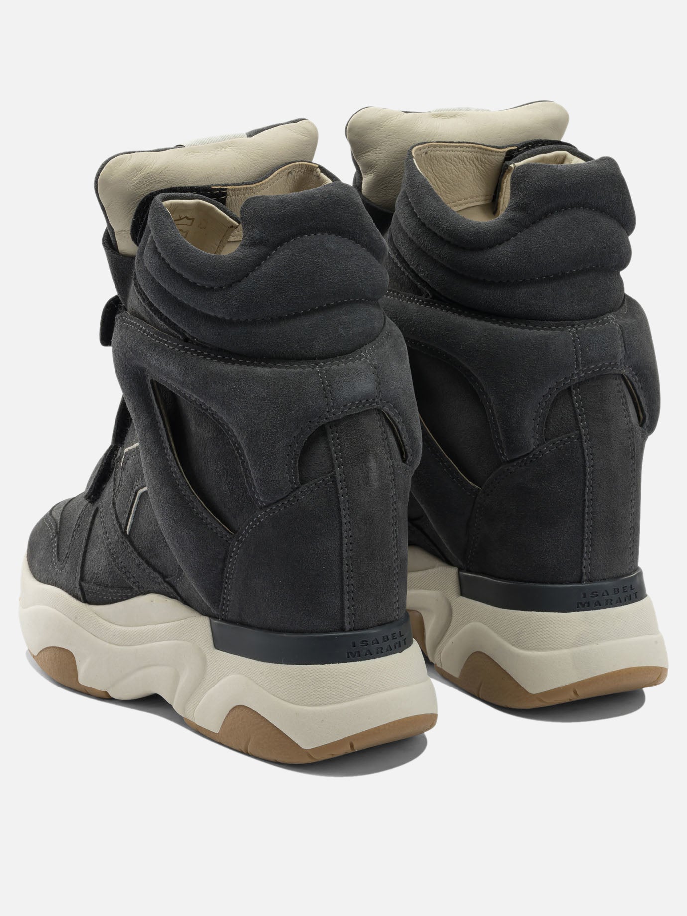 Sneaker alte 24HBK0009FA  Grigio - Isabel Marant Donna | PDP | VIETTI Online Store | Zoom-Modal_4
