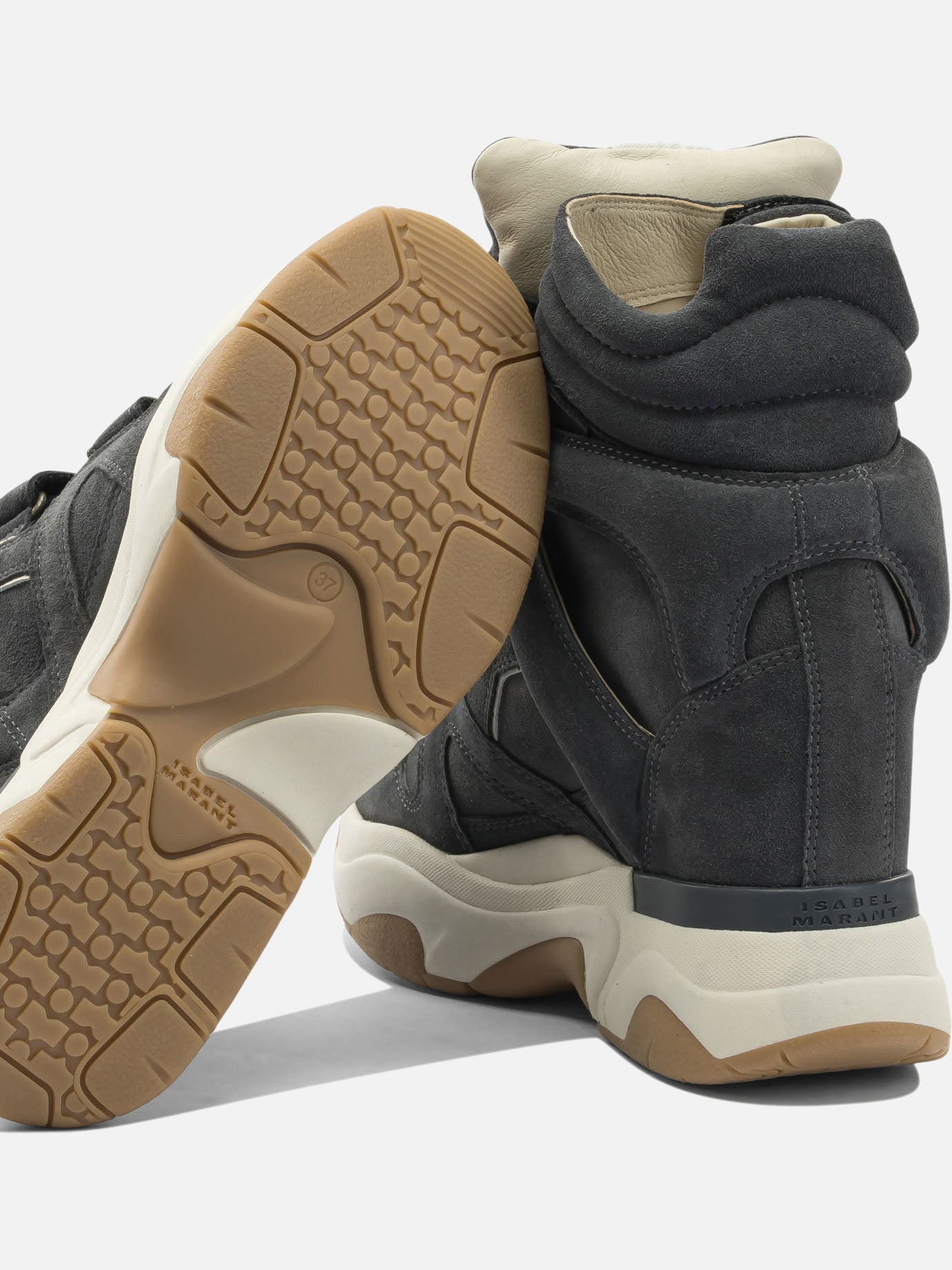 Sneaker alte 24HBK0009FA  Grigio - Isabel Marant Donna | PDP | VIETTI Online Store | thumbnail_5