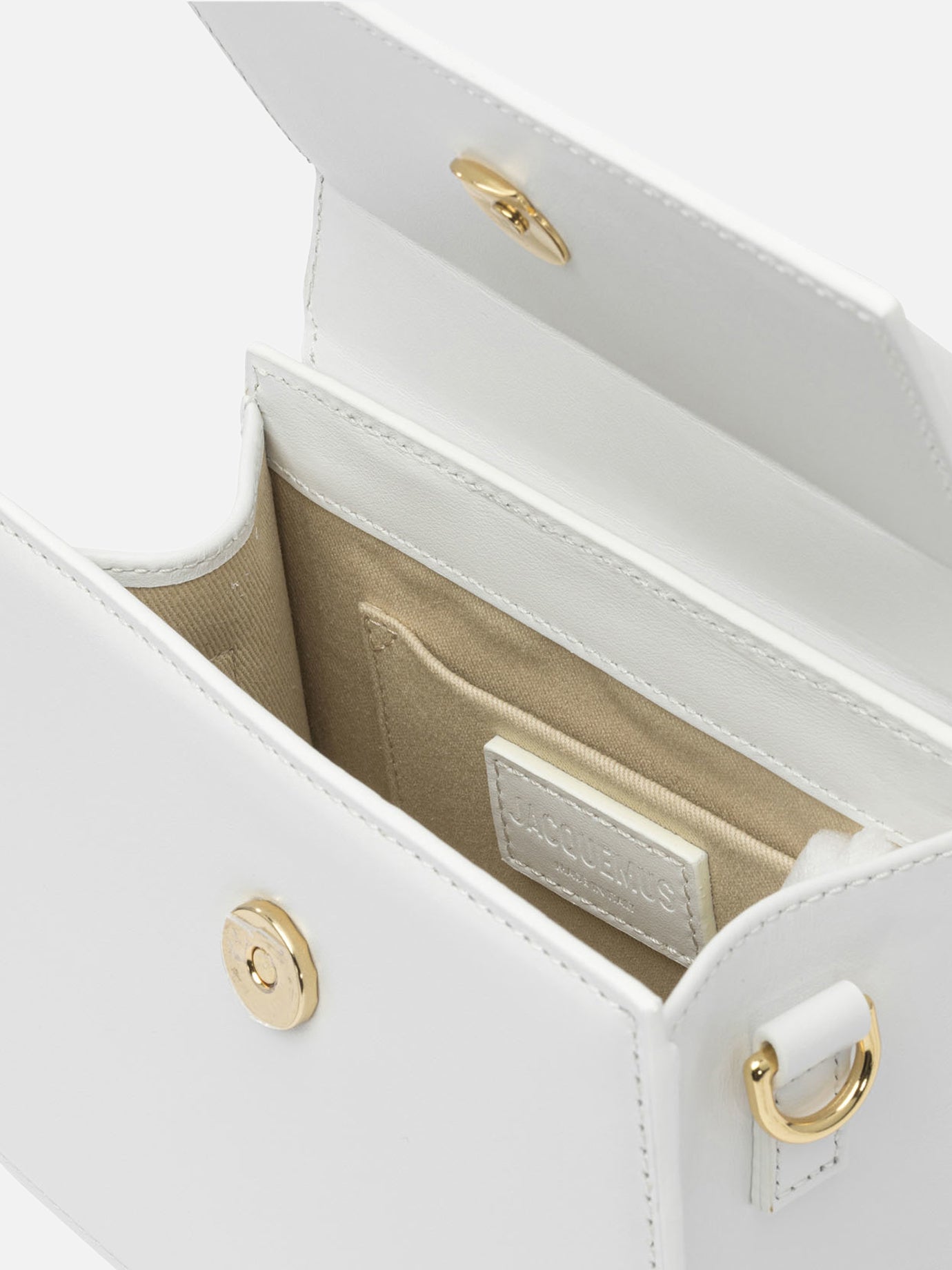 Borse piccole 100% cow leather - Lining : 100% cotton  Bianco - Jacquemus Donna | PDP | VIETTI Online Store | Zoom-Modal_5
