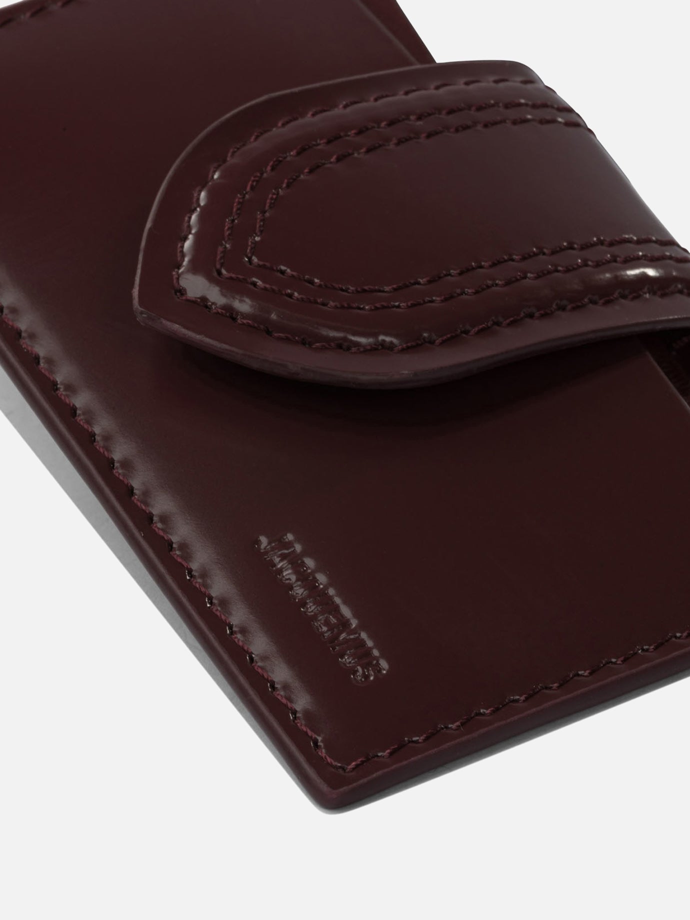 Portacarte 100% leather  Bordeaux - Jacquemus Donna | PDP | VIETTI Online Store | Zoom-Modal_4
