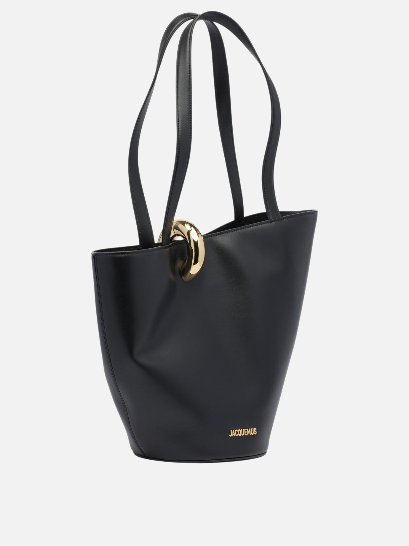 Borse medie 100% cow leather  Nero - Jacquemus Donna | PDP | VIETTI Online Store | thumbnail_2