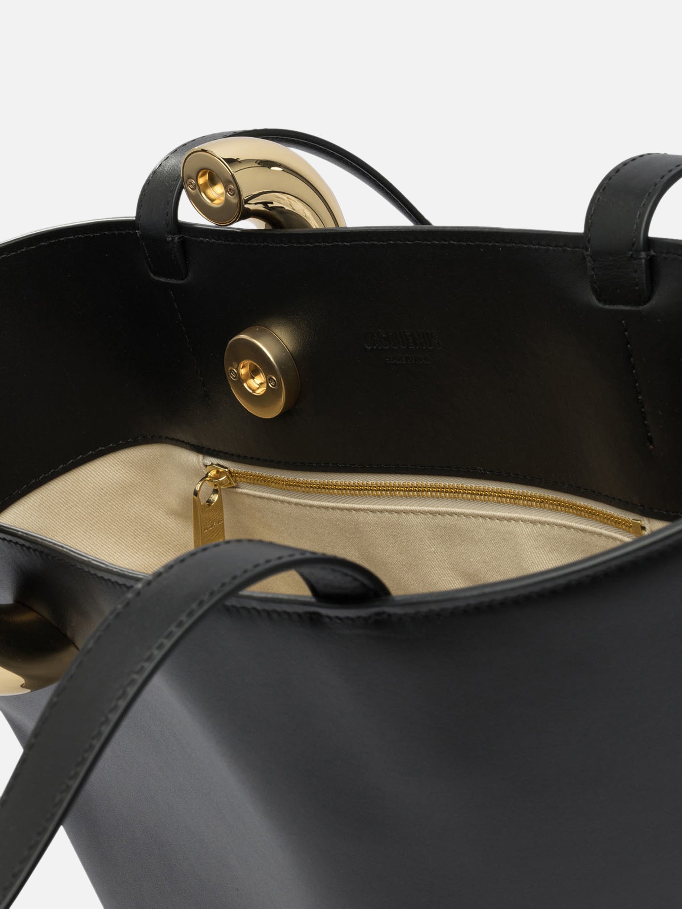Borse medie 100% cow leather  Nero - Jacquemus Donna | PDP | VIETTI Online Store | Zoom-Modal_5

