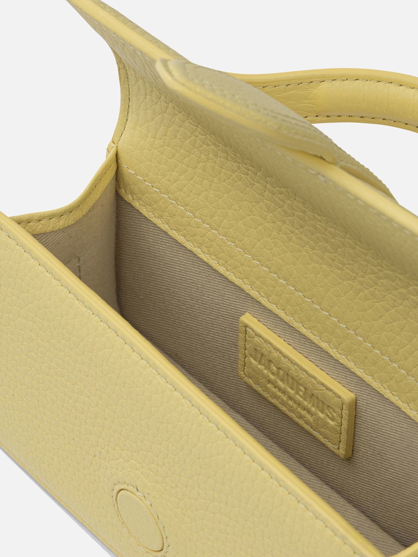 Borse piccole 100% calf leather  Giallo - Jacquemus Donna | PDP | VIETTI Online Store | Zoom-Modal_5
