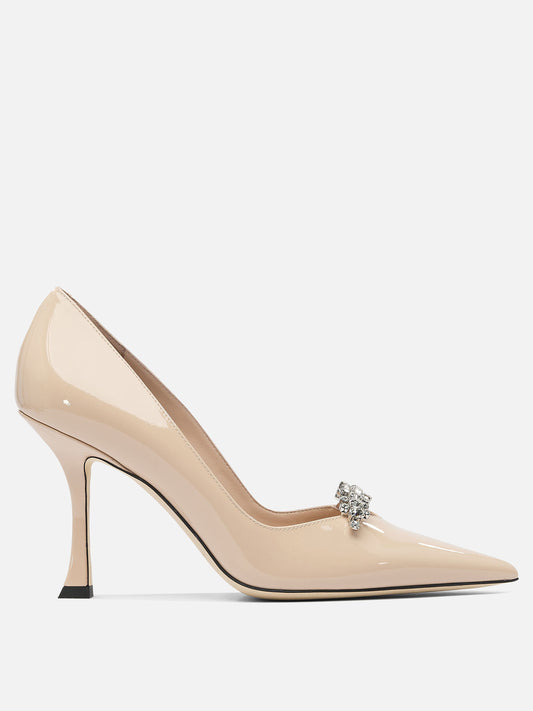 Décolleté 100% calf - 100% calf  Beige - Jimmy Choo Donna | PLP | VIETTI Online Store 
