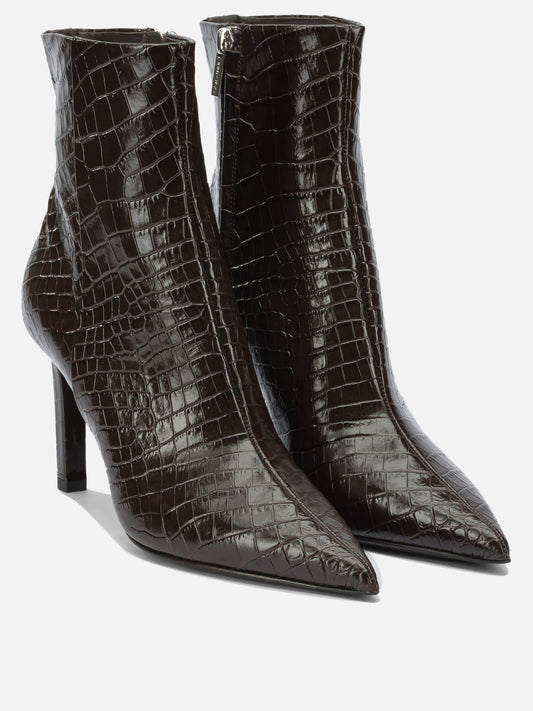 Zipped boots 100% calf - 50% calf 50% rubber  Brown - Jimmy Choo Women | PDP | VIETTI Online Store | 2
