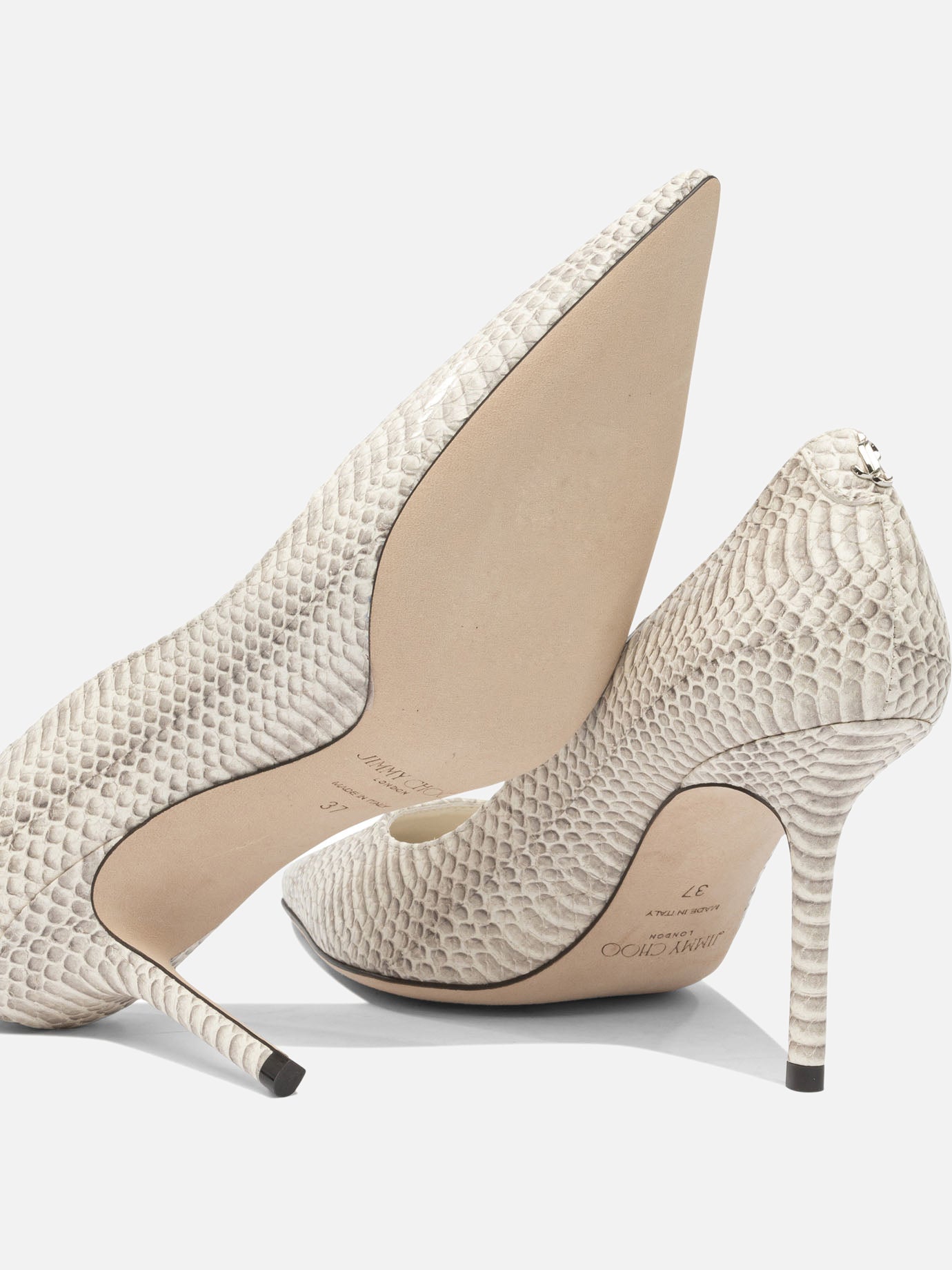 Décolleté 100% domestic goat - 100% calf  Grigio - Jimmy Choo Donna | PDP | VIETTI Online Store | Zoom-Modal_5
