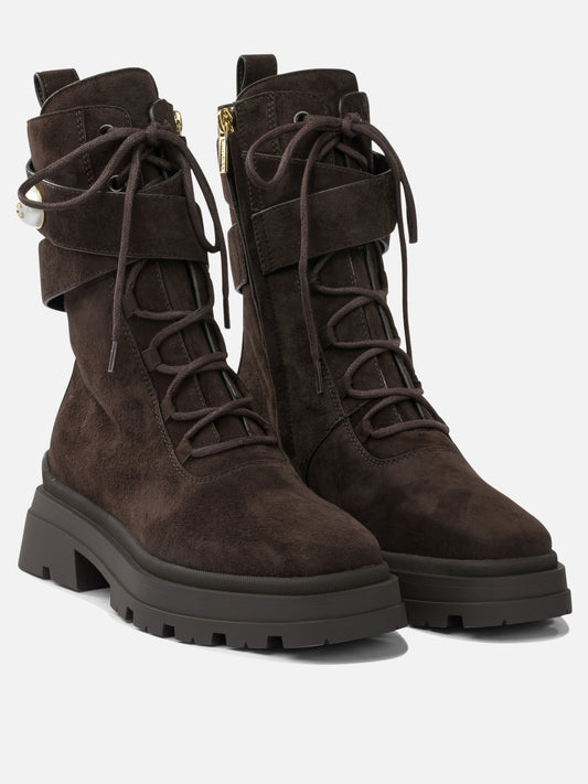 Anfibi 90% goat 10% lamb - 100% rubber  Marrone - Jimmy Choo Donna | PDP | VIETTI Online Store | 2
