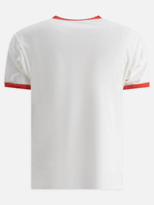 Crewneck t-shirts Solid colour  White - KAPITAL Men | PDP | VIETTI Online Store | 2
