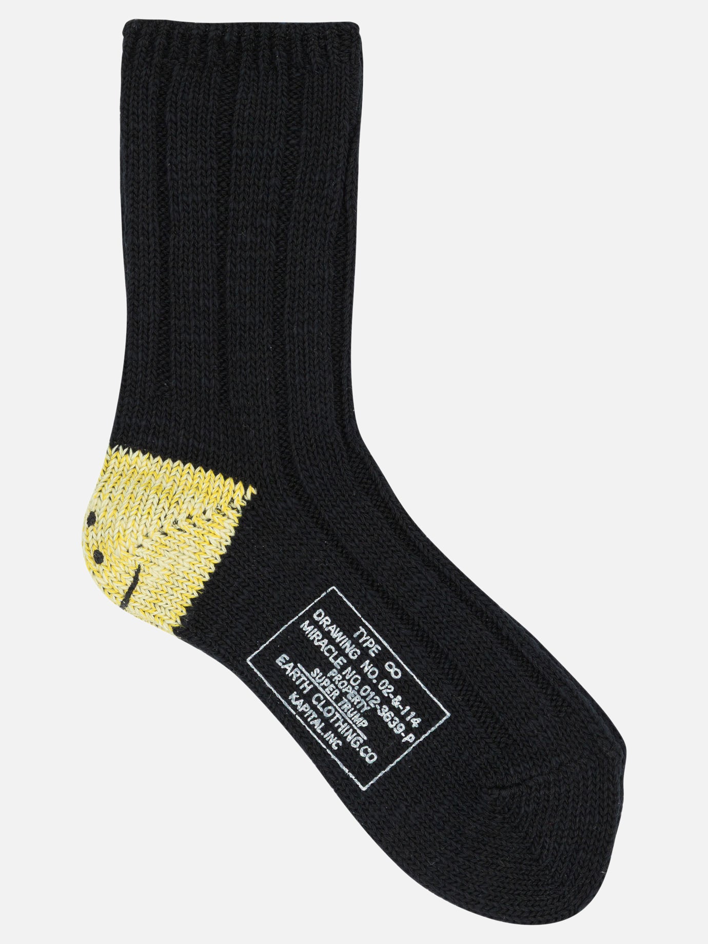 Classic socks Solid colour  Black - KAPITAL Men | PDP | VIETTI Online Store | Zoom-Modal
