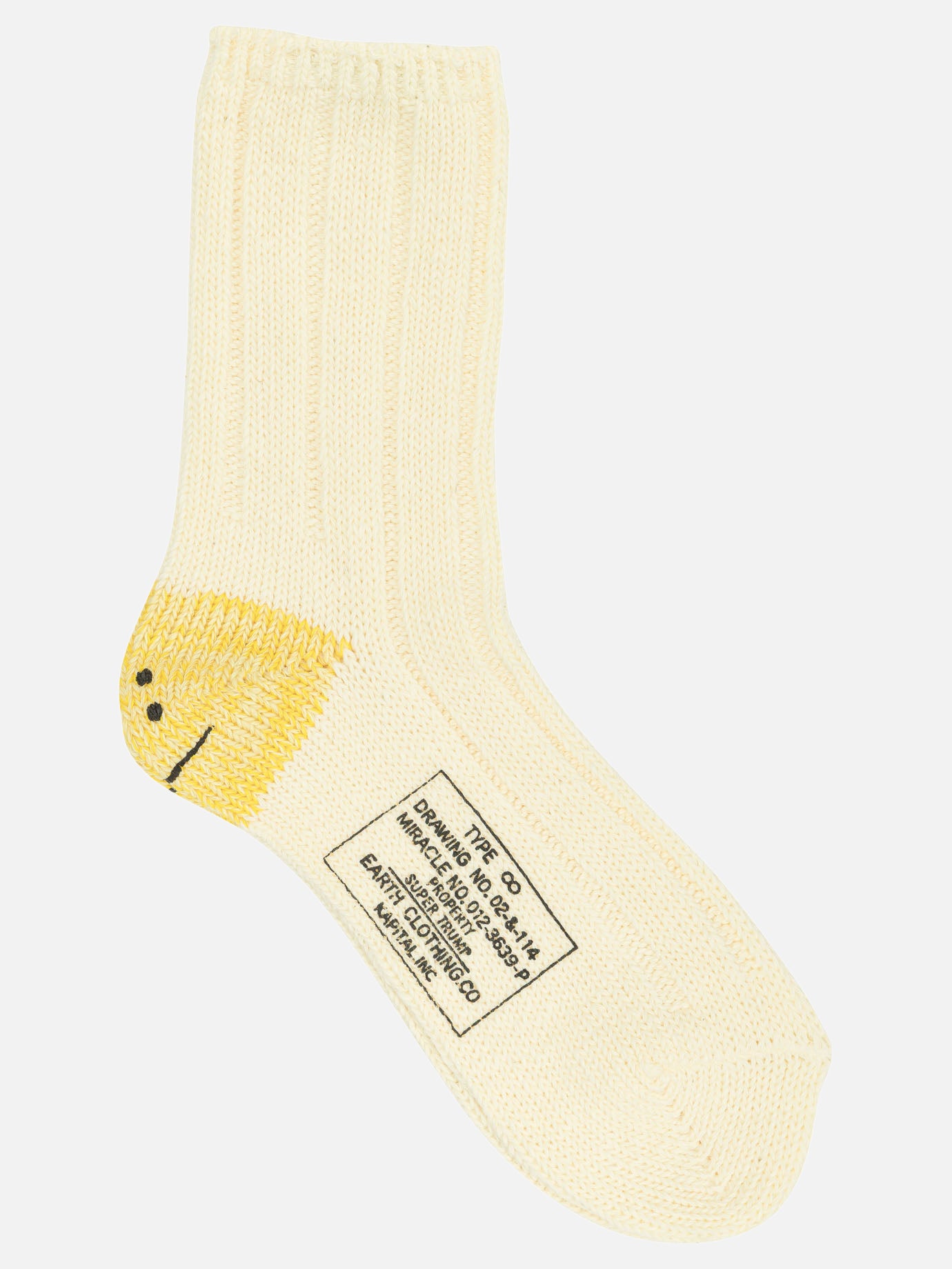 Classic socks Solid colour  White - KAPITAL Men | PDP | VIETTI Online Store | thumbnail