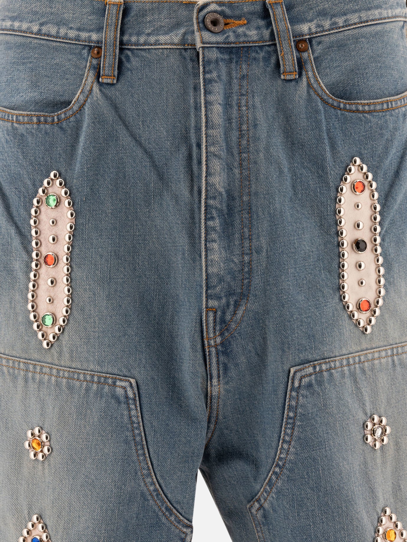 Short utility Solid colour  Azzurro - KAPITAL Uomo | PDP | VIETTI Online Store | Zoom-Modal_3
