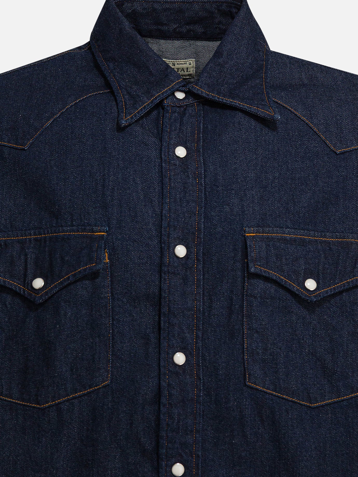 Camicie casual Solid colour  Blu - KAPITAL Uomo | PDP | VIETTI Online Store | thumbnail_3