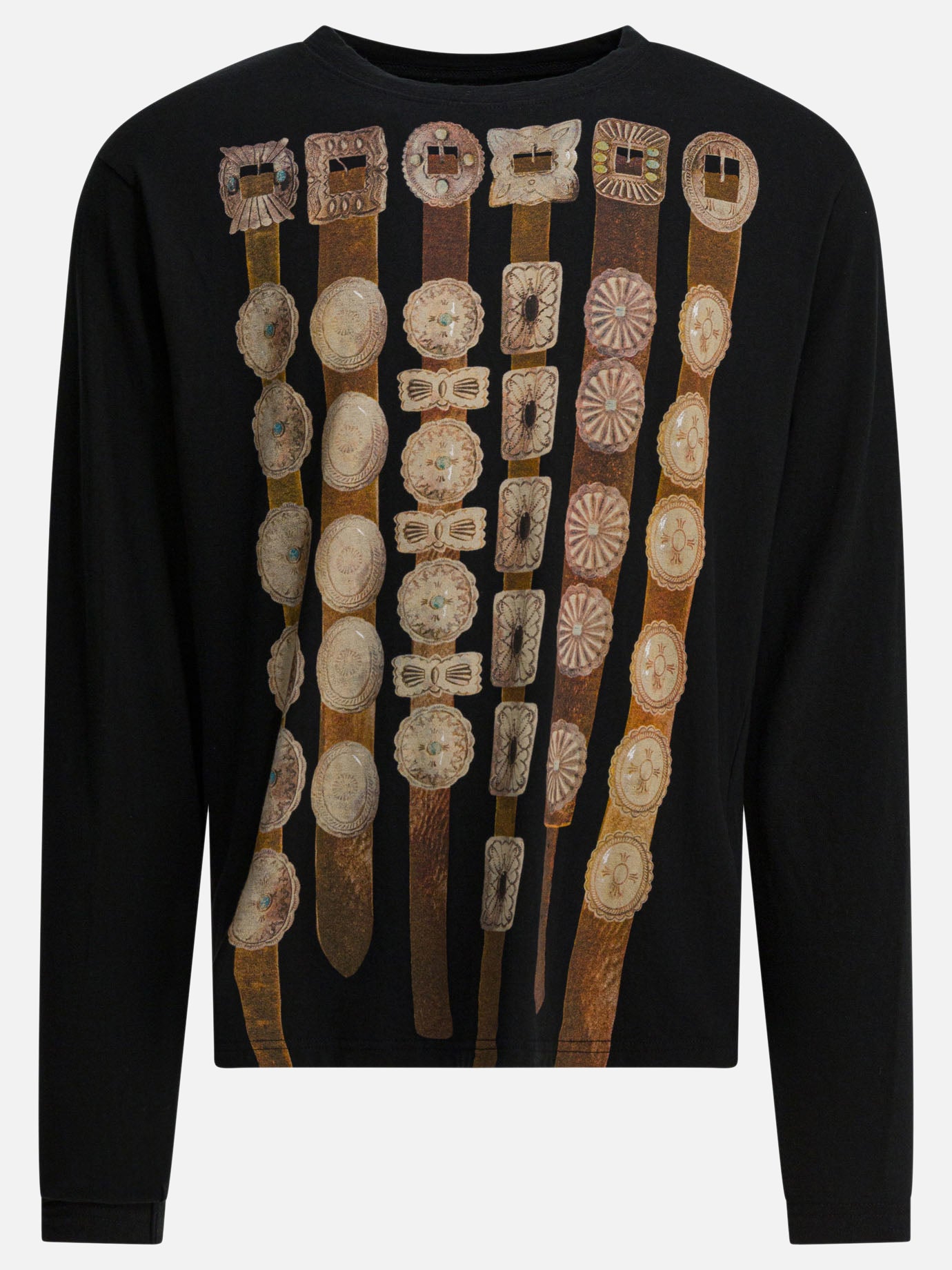 Crewneck t-shirts Graphics  Black - KAPITAL Men | PDP | VIETTI Online Store | thumbnail