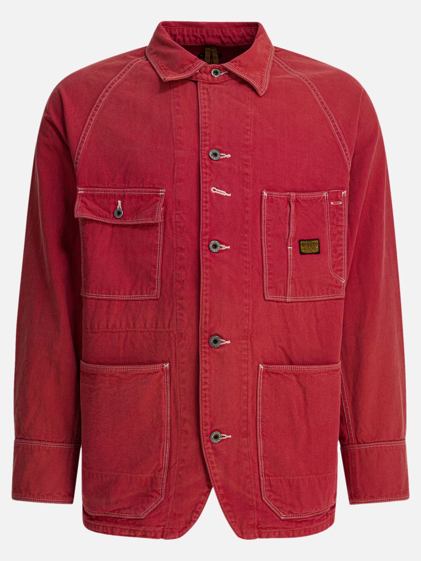 Giacche overshirt Solid colour  Rosso - KAPITAL Uomo | PDP | VIETTI Online Store | thumbnail