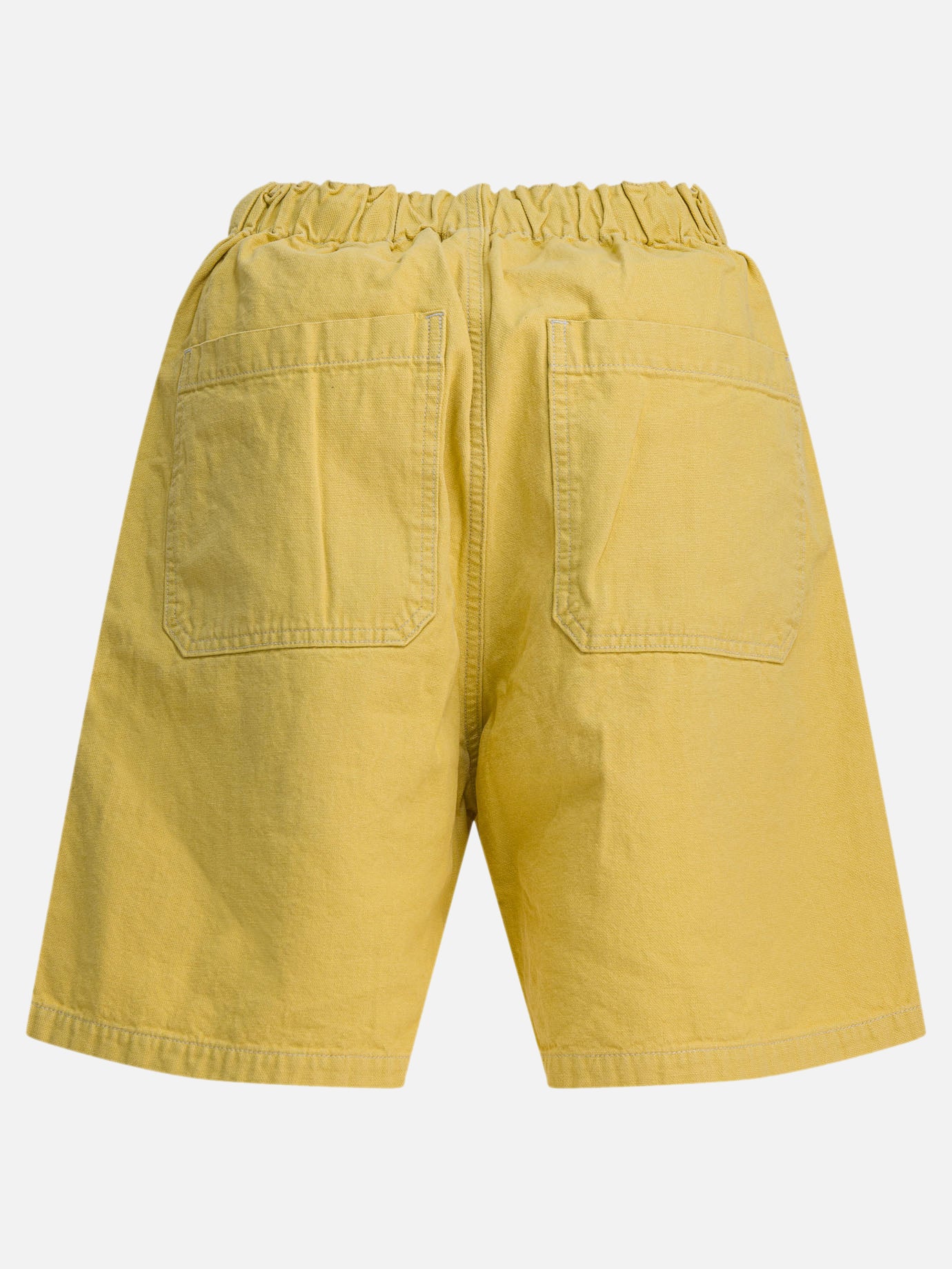 Short con lacci Solid colour  Giallo - KAPITAL Uomo | PDP | VIETTI Online Store | thumbnail_2