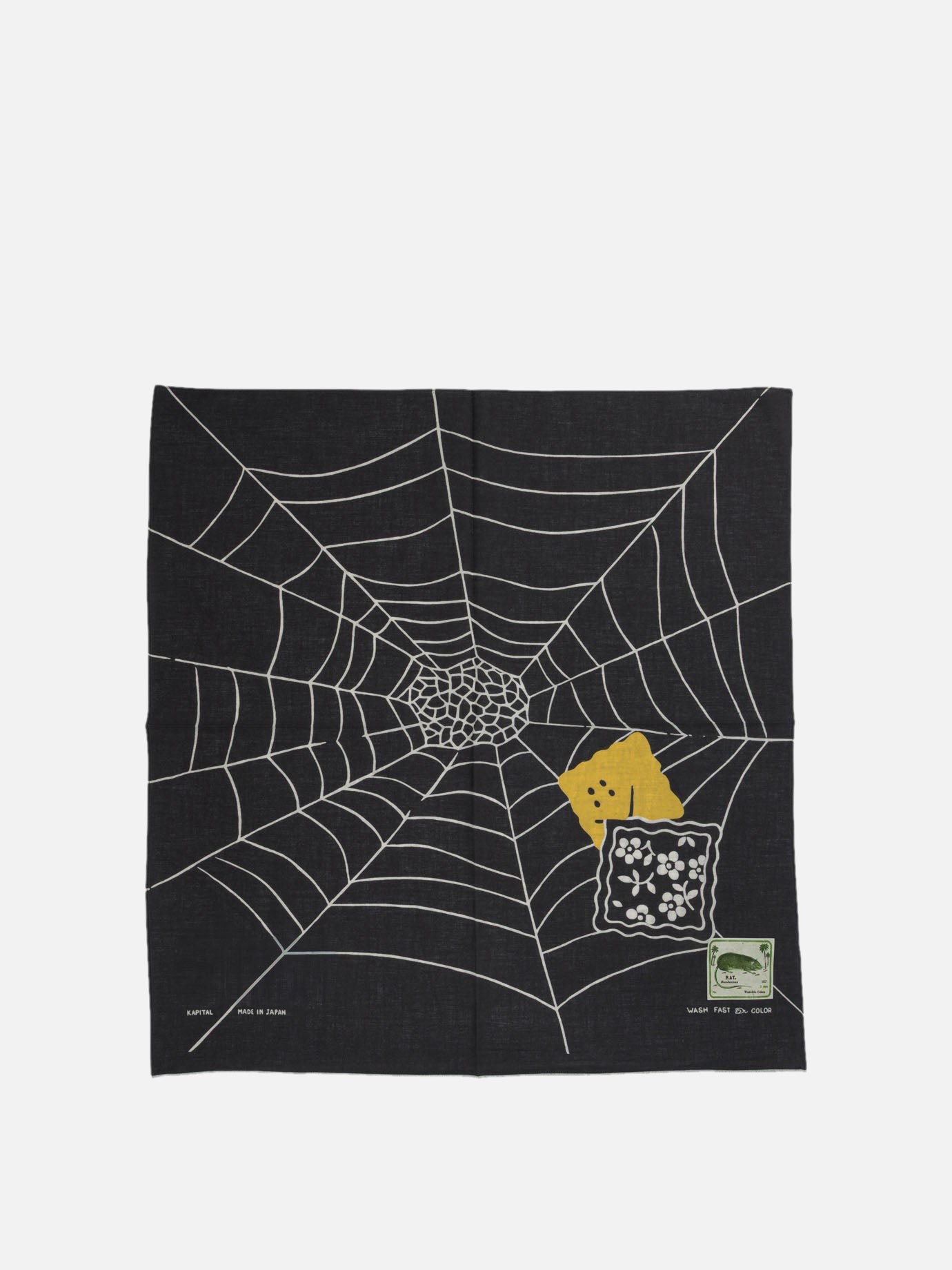 Fermacapelli 100% cotton  Nero - KAPITAL Uomo | PDP | VIETTI Online Store | thumbnail
