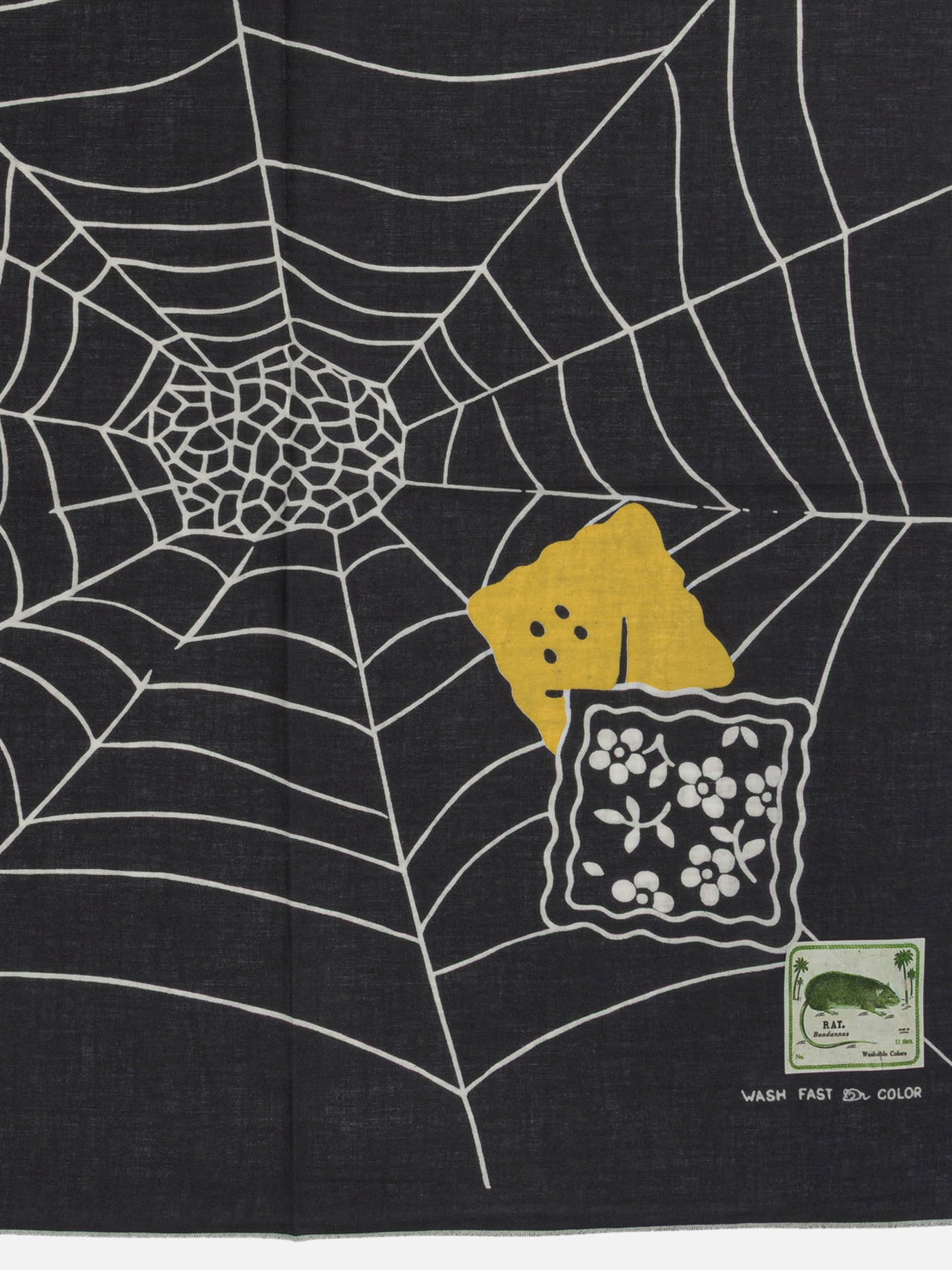 Fermacapelli 100% cotton  Nero - KAPITAL Uomo | PDP | VIETTI Online Store | Zoom-Modal_2
