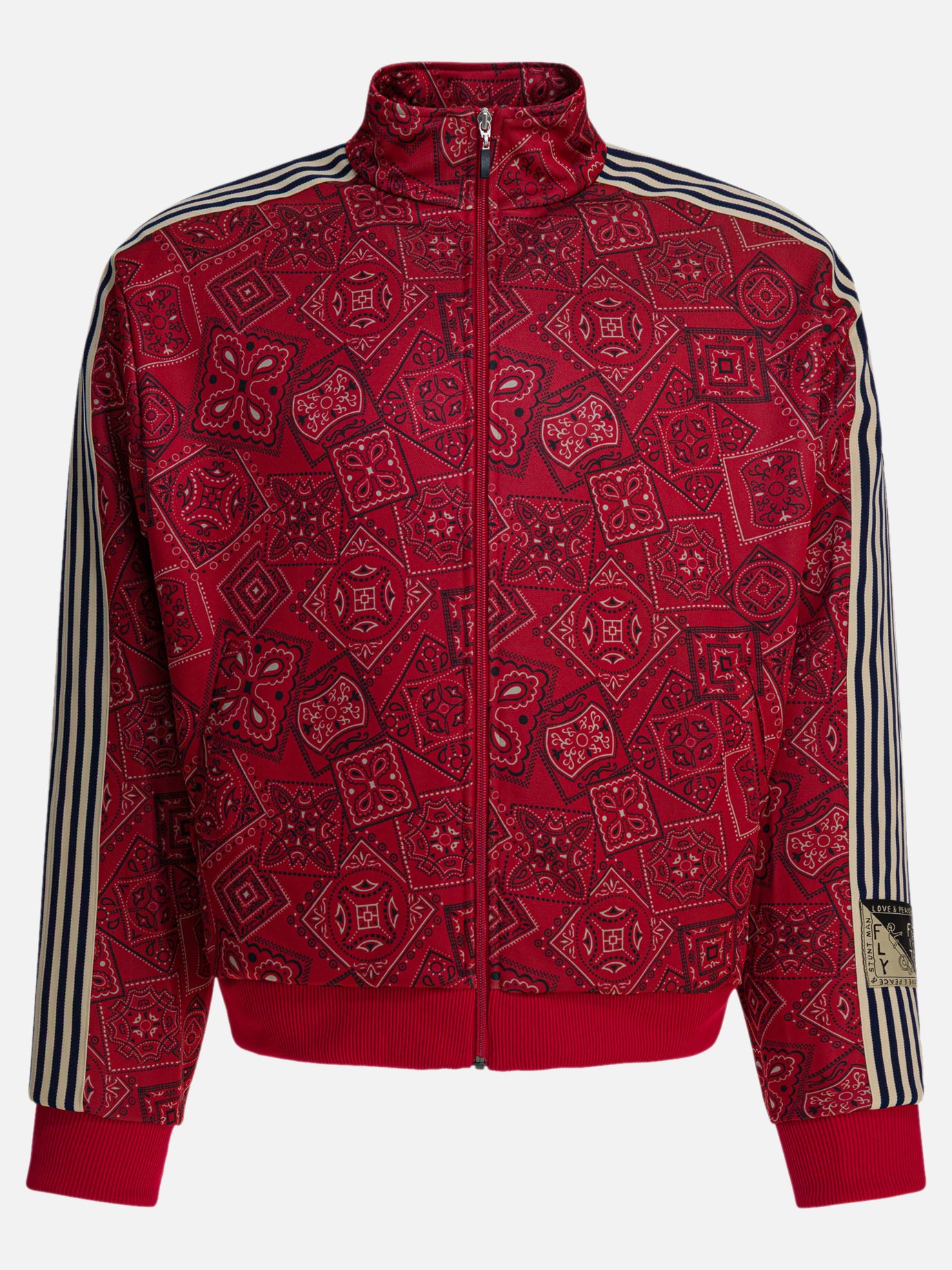Felpe con zip Paisley  Rosso - KAPITAL Uomo | PDP | VIETTI Online Store | thumbnail