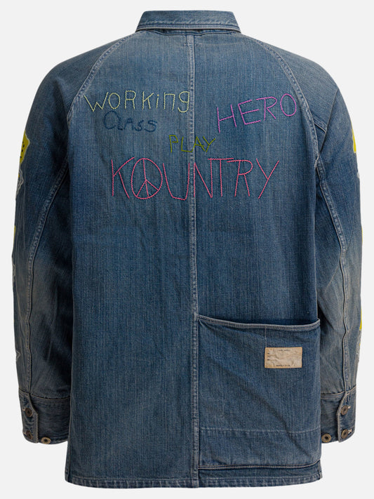Giacche in denim Denim  Blu - KAPITAL Uomo | PDP | VIETTI Online Store | 2
