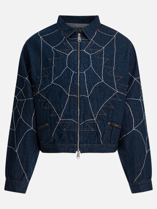 Giacche in denim Embroidered  Blu - KAPITAL Uomo | PDP | VIETTI Online Store 
