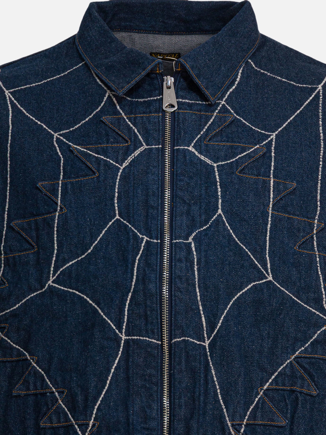 Giacche in denim Embroidered  Blu - KAPITAL Uomo | PDP | VIETTI Online Store | thumbnail_3