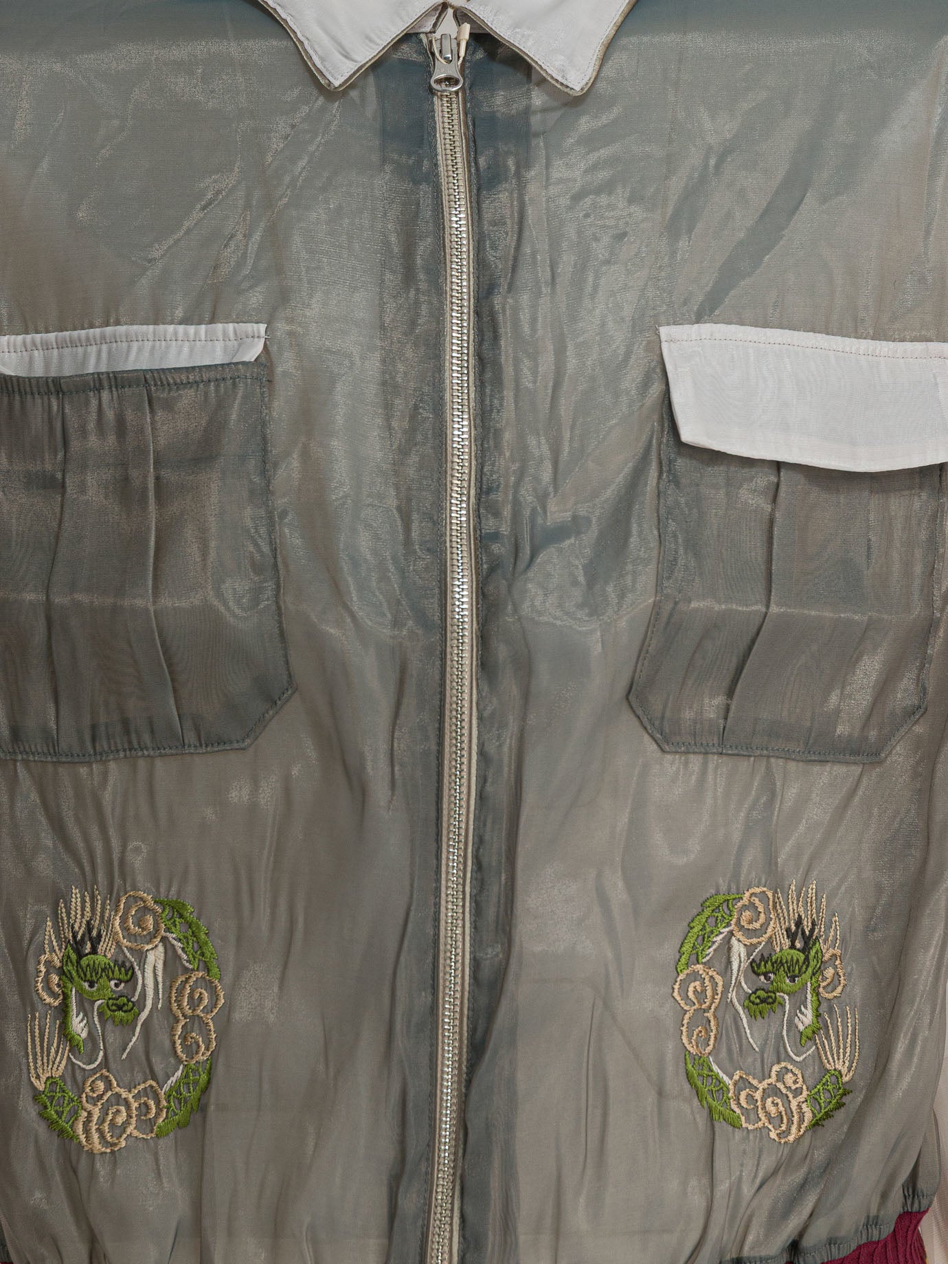 Bomber Embroidered  Verde - KAPITAL Uomo | PDP | VIETTI Online Store | thumbnail_3