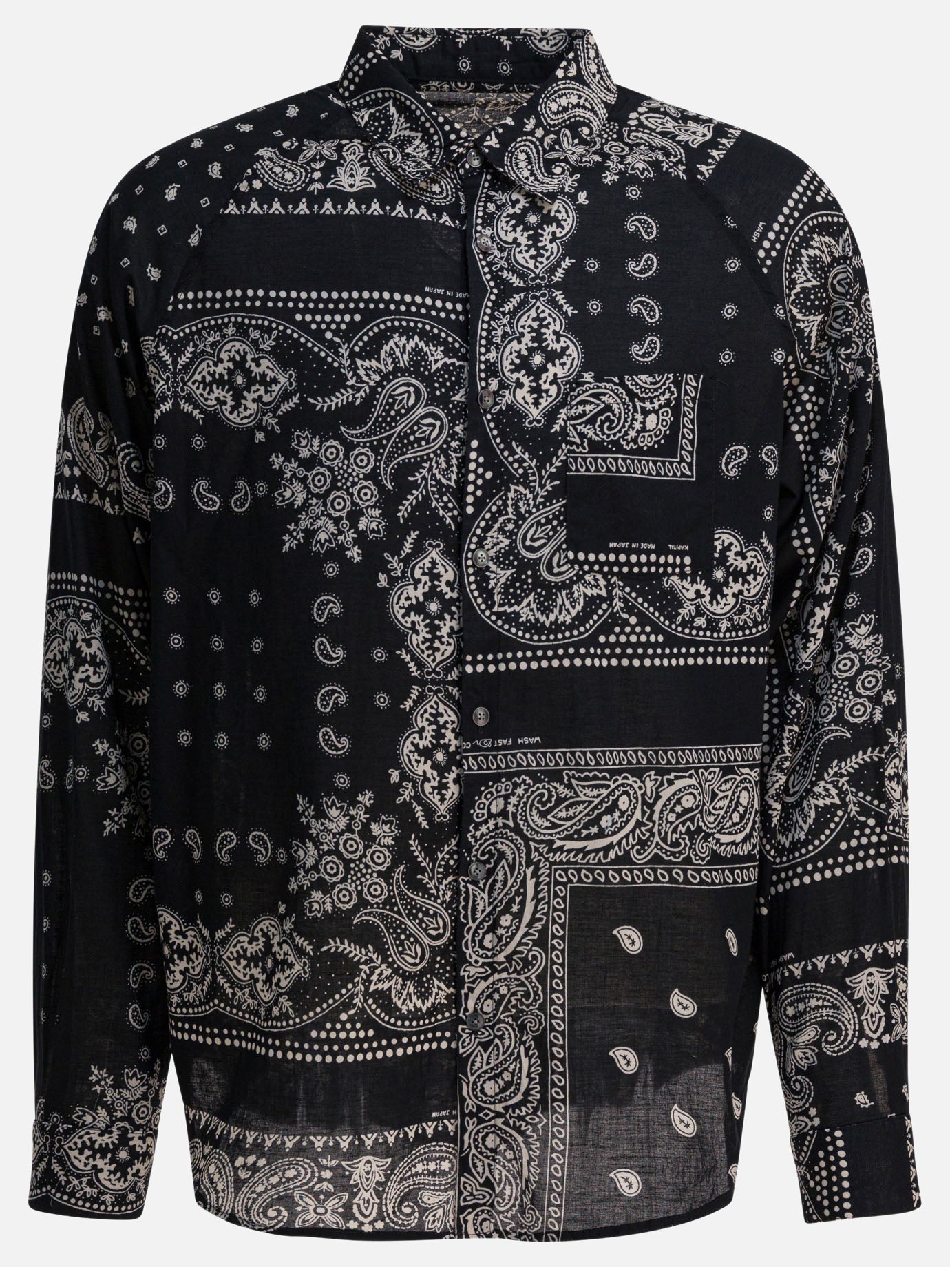 Camicie casual Paisley  Nero - KAPITAL Uomo | PDP | VIETTI Online Store | Zoom-Modal
