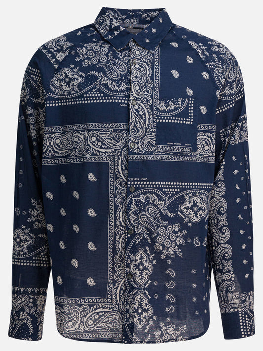 Camicie casual Paisley  Blu - KAPITAL Uomo | VIETTI Online Store 
