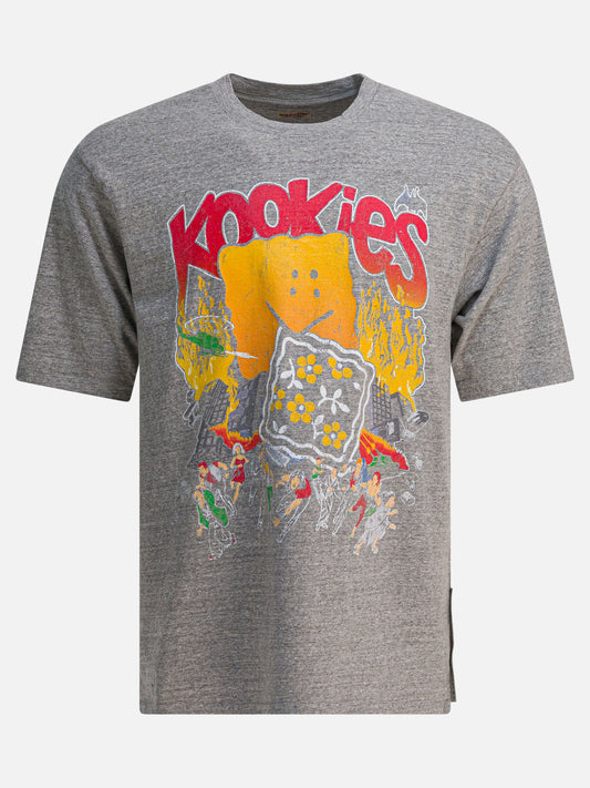 T-shirt girocollo Print  Grigio - KAPITAL Uomo | VIETTI Online Store 
