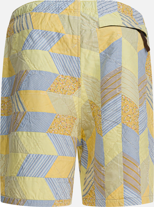 Drawstring shorts Patchwork  Yellow - KAPITAL Men | PLP | VIETTI Online Store | 2
