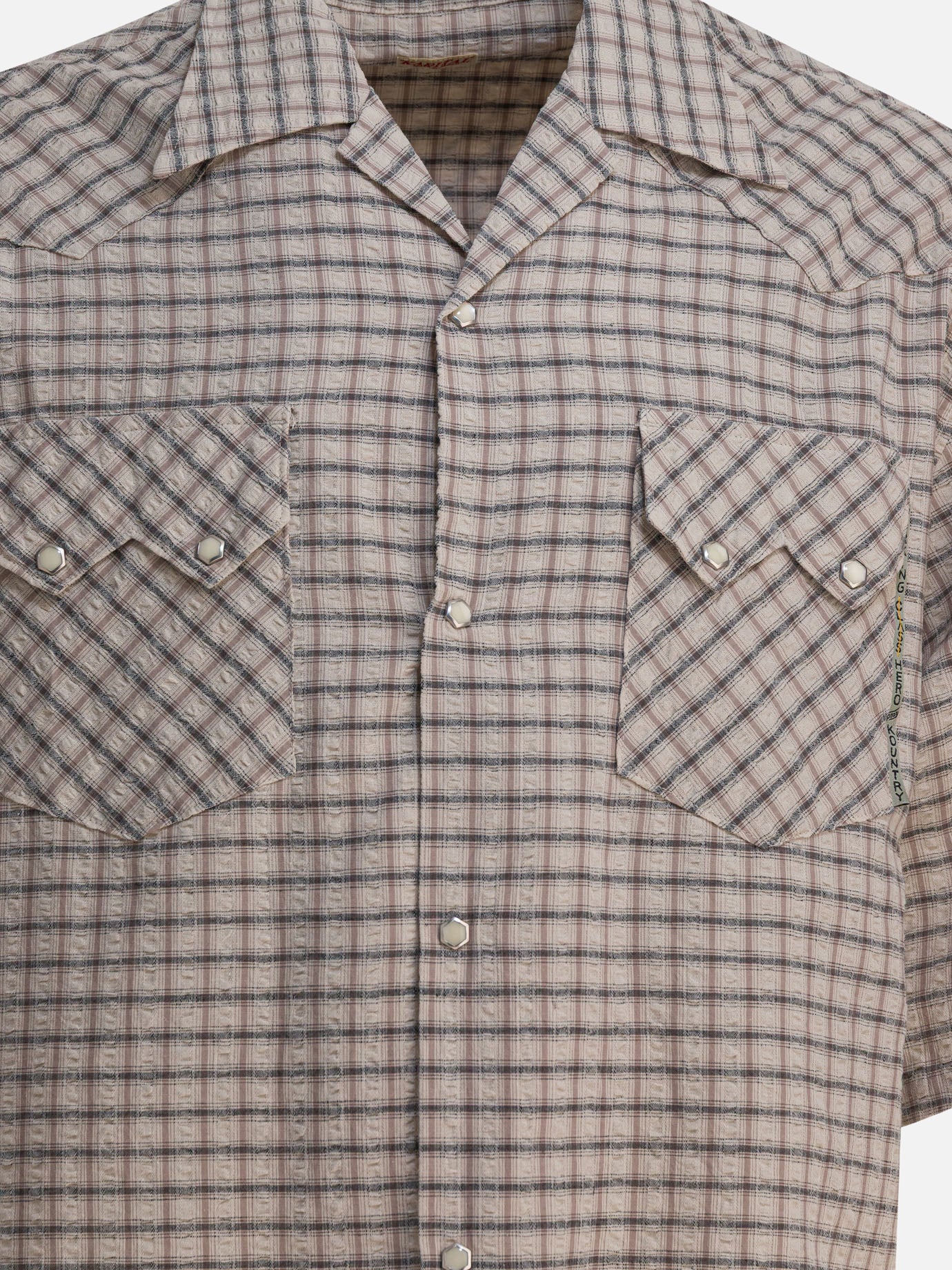 Casual shirts Check  Black - KAPITAL Men | PDP | VIETTI Online Store | thumbnail_3