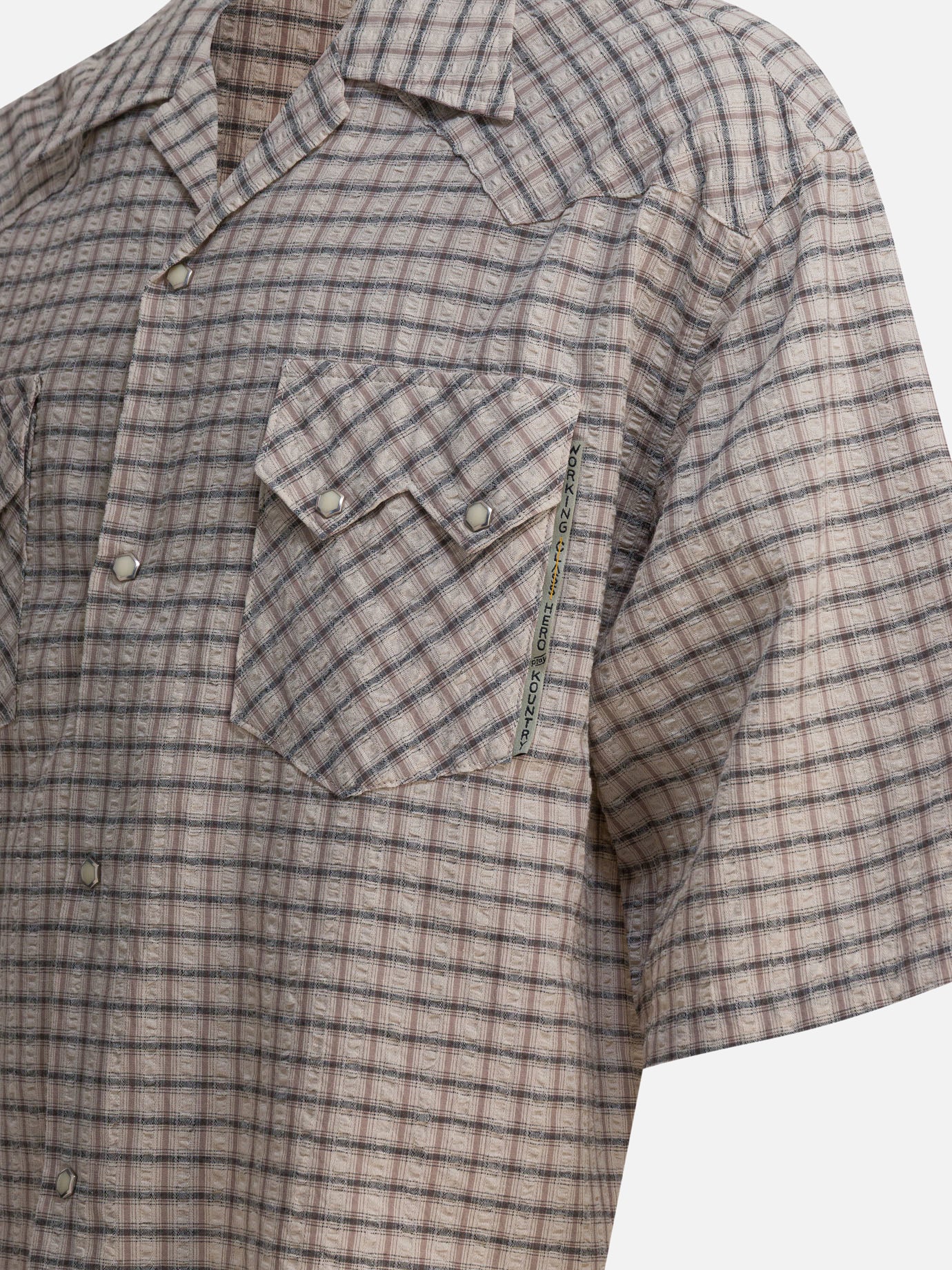 Casual shirts Check  Black - KAPITAL Men | PDP | VIETTI Online Store | thumbnail_4