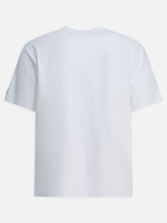 T-shirt girocollo Logo  Bianco - KAPITAL Uomo | PDP | VIETTI Online Store | 2
